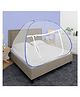 JDX Adults Polyester Washable Mosquito Net, 6x4 Feet - Blue