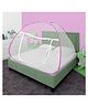 JDX Adults Polyester Washable Mosquito Net, 6x4 Feet - Pink
