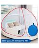 JDX Adults Polyester Washable Mosquito Net, 6x6 Feet - Red