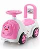 JoyRide Baby RABBIT Ride On with LED Lights & Music - Big Backrest - Under Seat Storage Utility Box - Rider for Kids - Boys - Girls