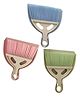 COZY VIBES Mini Broom and Dustpan Set with Handle, Hangable Small Hand Dustpan and Brush Cleaning Tool Set for Table Desk Keyboard Countertop Cars Sofa  -PACK OF 1 - COLOR MAY VARY