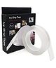 COZY VIBES 3 Meter Double Sided Adhesive Silicon Tape Heavy Duty Multipurpose Wall Tape Removable for Festival Decor, Fix Carpet Mats, Photos/Posters, Home and Office Use - PACK OF 1 - COLOR MAY VARY