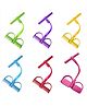 Cozy Vibes Sport Rope,fitness Pull Rope Bodybuilding Tension Rope Elastic Pull Rope Pedal Exercise Resistance Band for Abdomen Waist Arm Legs Yoga Stretching Slimming Training - Pack of 1 - Color May Vary