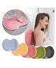 COZY VIBES Shower Foot Scrubber Mat- Cleans,Exfoliation,Massages Your Feet Without Bending, Foot Circulation & Relieve Tired Feet, Foot Scrubber for Use in Shower with Non-Slip Suction Cups - PACK OF 1 - COLOR MAY VARY
