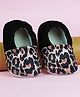 Coco Candy Leopard Printed Booties - Black & Brown