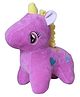 Tickles 25 cm Unicorn Soft Plush Animal Toy for Kids Girls & Boys ( Color Purple)