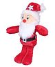 Tickles Red Santa Claus Christmas Stuffed Soft Plush Animal Toy for Kids (Height 30 cm)