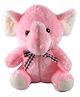 Tickles Cute Baby Elephant Stuffed Soft Plush Animal Toy For Kids Boys & Girls (Height 23 cm Color: Pink)