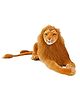 Tickles 35 cm Brave Lion Stuffed Soft Plush Animal Toy for Kids ( Color Brown)