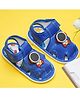 Boyz n Galz Solid Bow Applique Detailed Musical Sandals - Blue