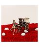 eCraftIndia Antique Finish Brass European Horse Cart