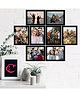 eCraftIndia Memory Wall Collage Photo Frame - Set of 8 Photo Frames for 8 Photos of 8