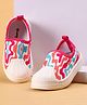 Cute Walk by Babyhug Slip on Casual Shoes with Abstract Print - Pink