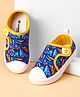 Cute Walk by Babyhug Velcro Closure Doodle Printed Casual Shoes