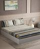 D Decor 100% Cotton Contemporary 145 TC Double Bedsheet With 2 Pillow Covers - Blue