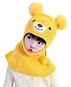 MOMISY Bear Designed Soft Monkey Cap - Yellow