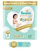 Pampers Premium Care Pants Style Baby Diapers Medium Size - 20 Pieces