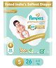 Pampers Premium Care Pants Style Baby Diapers Small - 26 Pieces
