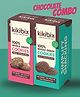 Kikibix Ragi Chocolate + Millet Chocolate Combo Cookies | No Maida, No Refined Sugar | Healthy Multi-Grain Biscuit with Millets & Organic Jaggery | 130g x Pack of 2