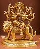 Servdharm Stunning Brass Maa Durga Statue