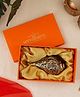 Servdharm Brass Ganesh Shankh with Carvings and Gift Box