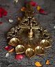 Servdharm Pure Brass Panch Aarti Diya With Handle