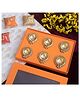 Servdharm Kuber Diya Gift Box ( Set of 6 Brass Diyas ) for Everyday Gifting