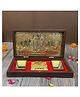 Servdharm Radha and Krishna Pooja Box - Brown