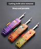 COZY VIBES Tool Clothes Sewing Remover Seam Ripper Thread -stitch Sewing Remover Stitch Rippers Sewing Supplies and Accessories Seam Remover Sowing Essentials Trimming Plastic Clothing - SET OF 2  - COLOR MAY VARY