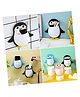 COZY VIBES Plastic Wall Mounted Penguin Design Toothpaste Holder Unique Design Wall Mounted Self Adhesive Storage Wall Mount Toothbrush Holder|Wall Mount Remote and Mobile Stand - PACK OF 1 - COLOR MAY VARY