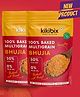 Kikibix Baked Multigrain Bhujiya Combo | Healthy Snacks, No Sugar, No Palm Oil, 100% Baked, Not Fried | Pack of 2