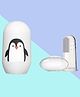 The Cheeky Kidzz Baby 4 In 1 Grooming Nail Pedicure Manicure Safety Kit With Finger Toothbrush Oral Dental Care (White)