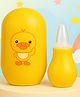 The Cheeky Kidzz Baby Manicure Pedicure Grooming Nail Egg Kit 4 In 1 & Nasal Vacuum Suction Nose Aspirator Teether (Multi-Colors)