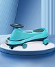  Playnation Premium Pluto Drift KIds Swing Car with ABEC 7 Bearing & Music with PU LED Wheels - Blue