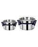 PDDFALCON EcoNxt Stainless Steel Lunch Box Set, Airtight & Leak-Proof Containers with Lock-N-Lock Lids, Easy to Clean, Perfect for Office, School, Travel, 2-Piece Set (125ml+300ml)