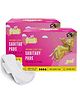 PINQ POLKA Hot Pink Sanitary Pads For Women 20 Ultra-Thin Pads | 12 XL + 8 XXL Sanitary Napkins | Cotton Soft Feel, Rash Free, Skin Friendly, Wider Wing, 5 layers Leak Protection
