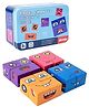 Comercio Wooden Puzzle Face Change Rubik Cube Puzzle Game Face-Changing Educational Magic Cube Building Blocks Puzzle For Kids Multicolor