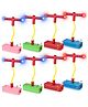 Comercio Jumping Promotes Growing Taller- Pogo Stick with sound & Light Foam Pogo Jumper for Kids Outdoor Toys Indoor Toys Fun Gifts Christmas Stocking Stuffers Gifts - Pack of 1 - Color May Vary