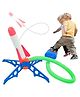 COMERCIO Jump Rocket Launchers for Kids Toys for 3+ Year Old Boys Girls Air Rocket Launcher- PACK OF 1- COLOR MAY VARY