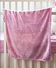 Butterthief Flannel Swaddle Baby Blanket for Newborn Babies - Magenta