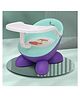 R for Rabbit Jelly Bean Fab 2 in 1 Multi-Functional Baby Study | Meal | Regular Kids Seating Chair with High Backrest for 6-36 Months Kid, Weight Capacity Upto 20Kgs (Purple Green)