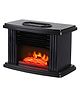 COZY VIBES Electric Fireplace Heater,Real Logs Flame Effect,Freestanding Portable Electric Stove Fire Heater with Overheat Protection - PACK OF 1 - COLOR MAY VARY