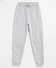 Campana Cotton Terry Solid Joggers - Grey Melange