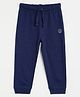 Campana Cotton Terry Solid Joggers - Denim Melange