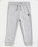 Campana Cotton Terry Solid Joggers - Grey Melange