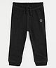 Campana Cotton Terry Solid Joggers - Charcoal