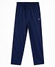 Campana Cotton Terry Solid Straight Track Pant - Denim Melange