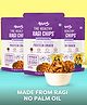Troovy Healthy Snacks For Kids | Ragi Twist Chips | Tasty & Protein Rich | No Junk | No Chemicals & Trans Fats - (Pack of 3, 70g per pack)