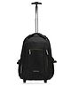 NOVEX Epistle Soft Sided Laptop Trolley Backpack with 2 wheels - Black | Backpack Trolley | Laptop Roller Case