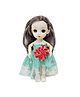 Bunie Cute Realistic Doll for Girls Pack of 1 Dress Color May Vary - Height 15 cm